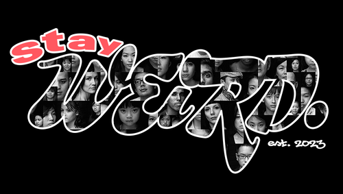 STAY WEIRD Classic "Collage" Tee